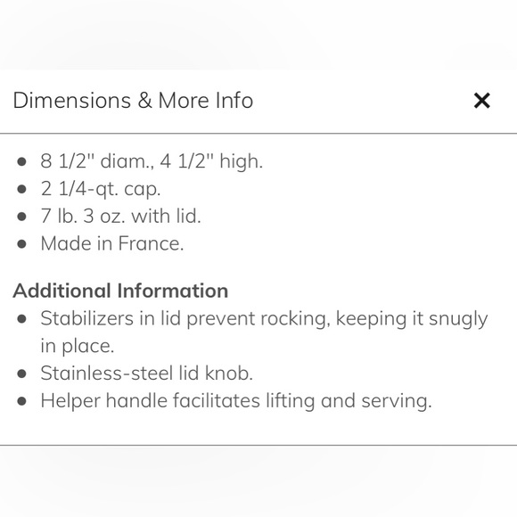 Le creuset Holliday collection saucier - Picture 5 of 5